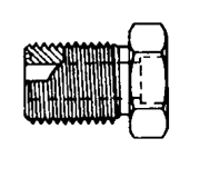 ORS Bulkhead Male/Braze Adapter