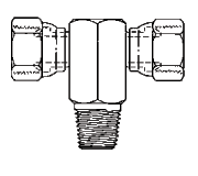 Internal Pipe Swivel (NPSM)/External Pipe
