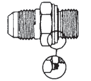 SAE 37° Male/Metric Male