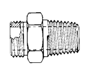 ORS/Male NPTF Adapter