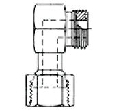 90° ORS/ORS Female Adapter