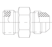 Male ORS/SAE 37° Male Flare