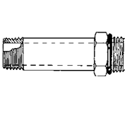 ORS/SAE O-Ring Boss Long Adapter