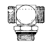 ORS/ORS/SAE O-Ring Boss (adj.) Adapter