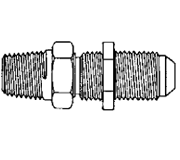 External Pipe/37° Flare Bulkhead