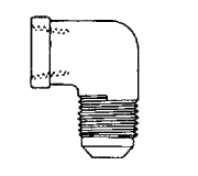 Internal Pipe/45° Flare