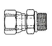 Internal Pipe Swivel (NPSM)/SAE O-Ring boss