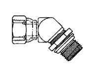 Internal Pipe Swivel (NPSM)/SAE O-Ring Boss (adj.)