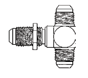 37° Flare Bulkhead/37° Flare