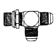 SAE O-Ring Boss (adj.)/37° Flare