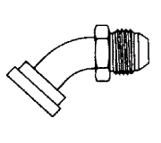 Split Flange/37° Flare SAE Standard pressure series (Code 61)