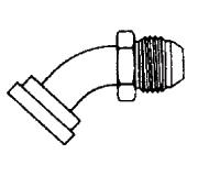 Split Flange/37° Flare SAE Standard pressure series (Code 62)