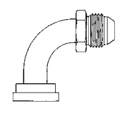 Split Flange/37° Flare SAE
High Pressure Series (Code 62)