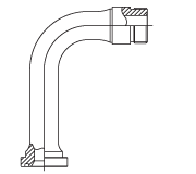 90° ORS/Split Flange (Code 62)