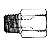 Restrictor Male Pipe/Female Pipe